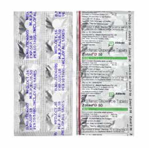 ZOBID D 25mg Tablet 10's