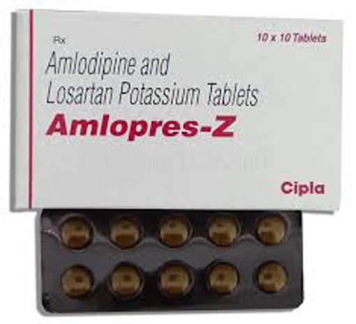 AMLOPRES Z 50/5mg Tablet 10's