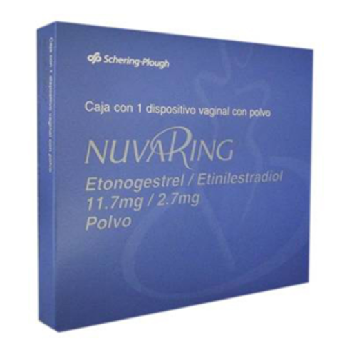 Nuvaring Vaginal Ring Contraceptive Pack