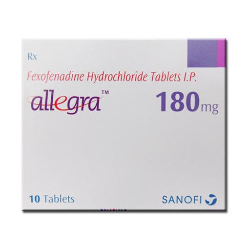 ALLEGRA 180mg Tablet 10's