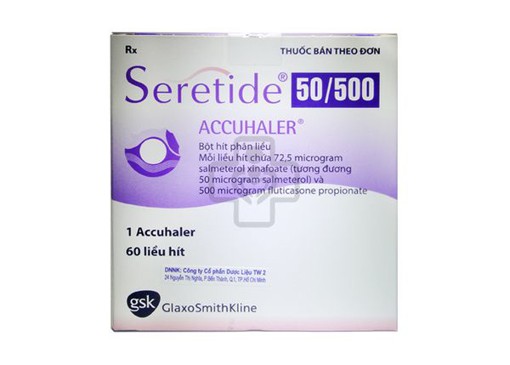 SERETIDE ACCUHALER 50/500mcg Blister 28's