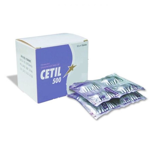 CETIL 500mg Tablet 10's