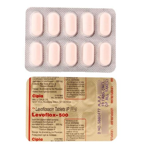 LEVOFLOX 500mg Tablet 10's