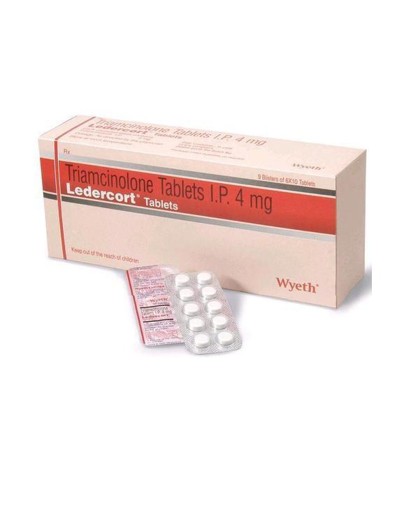LEDERCORT 4MG TABLET 10'S