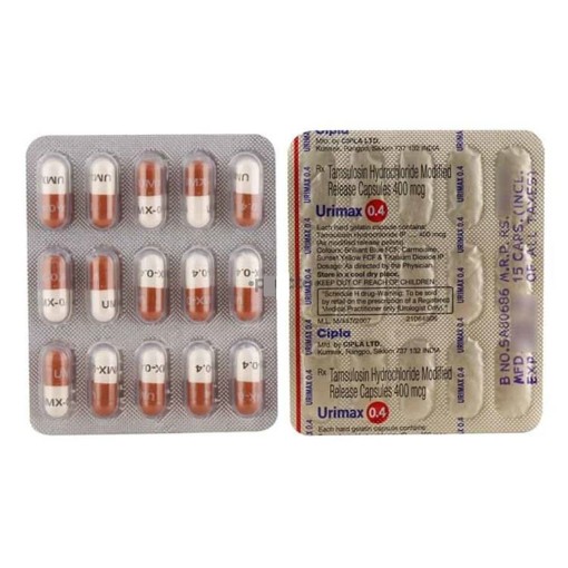 URIMAX 0.4mg Capsule 15's