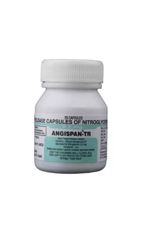 ANGISPAN TR 2.5mg Capsule 25's