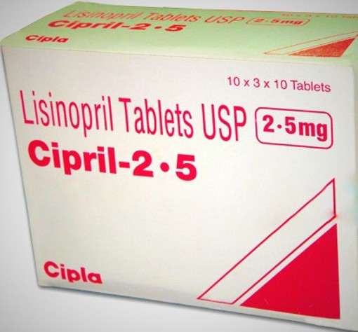 CIPRIL 2.5mg Tablet 10's