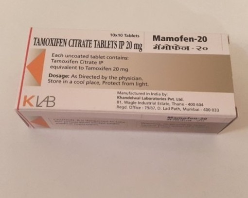 MAMOFEN 20mg Tablet 10's