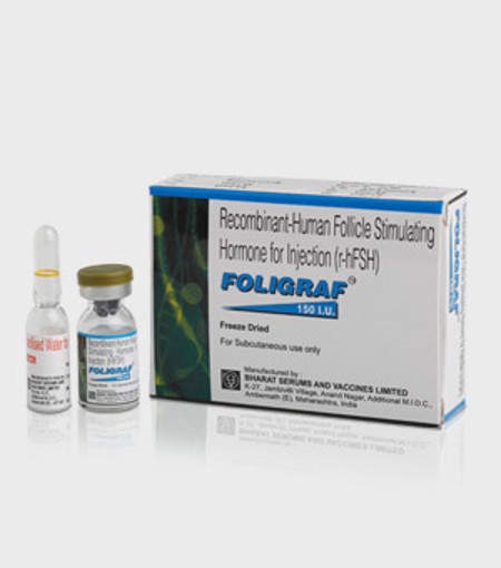 FOLIGRAF 150IU Injection 1's