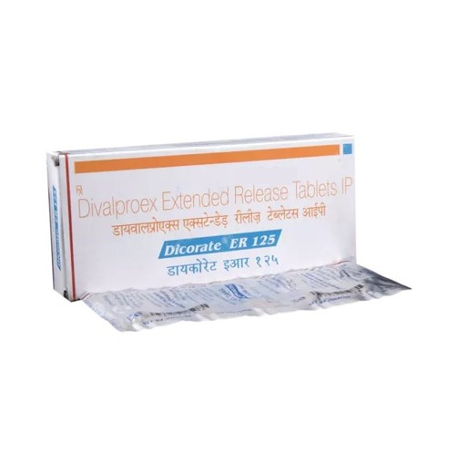DICORATE ER 125mg Tablet 10's