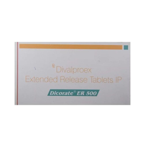 DICORATE ER 500mg Tablet 10's