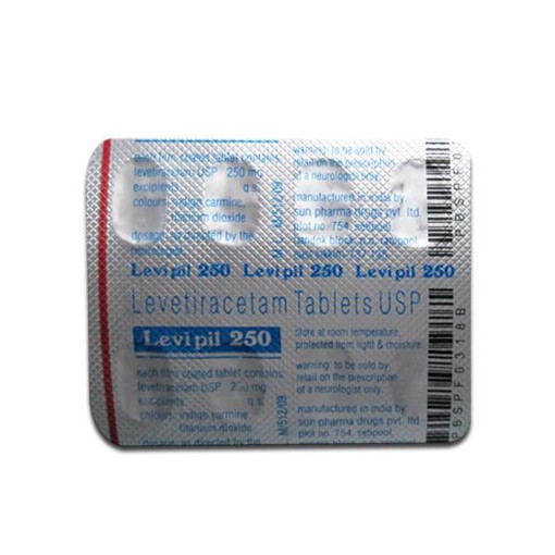 LEVIPIL 250mg Tablet 10's