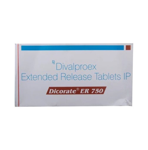 DICORATE ER 750mg Tablet 10's