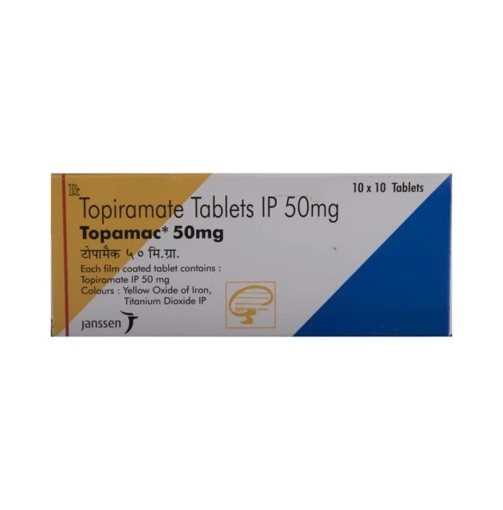 TOPAMAC 50mg Tablet 10's