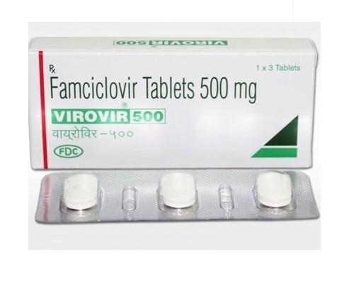 VIROVIR 500mg Tablet 3's