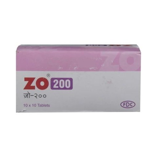 ZO 200mg Tablet 10's