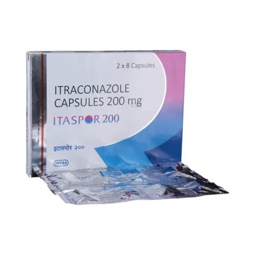ITASPOR 200mg Capsule 7's