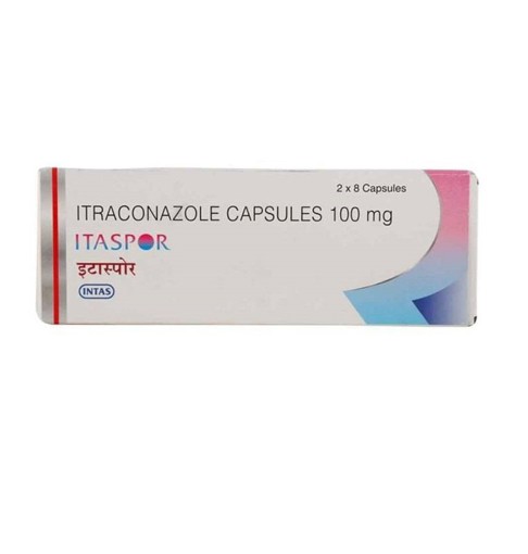 ITASPOR 100mg Capsule 7's