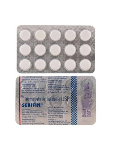 SEBIFIN 250mg Tablet 15's
