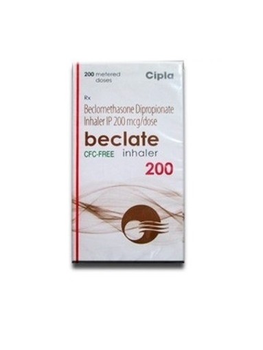 BECLATE 100mcg Inhaler 200mdI