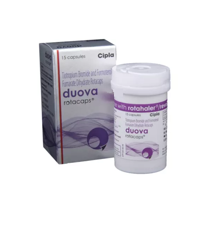 DUOVA 12/18mcg Rotacap 15's