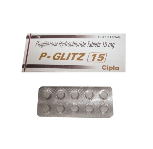 P GLITZ 15mg Tablet 10's