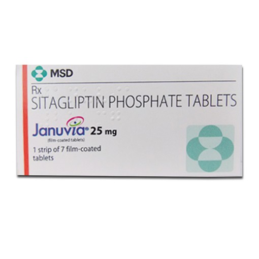 JANUVIA 25mg Tablet 7's