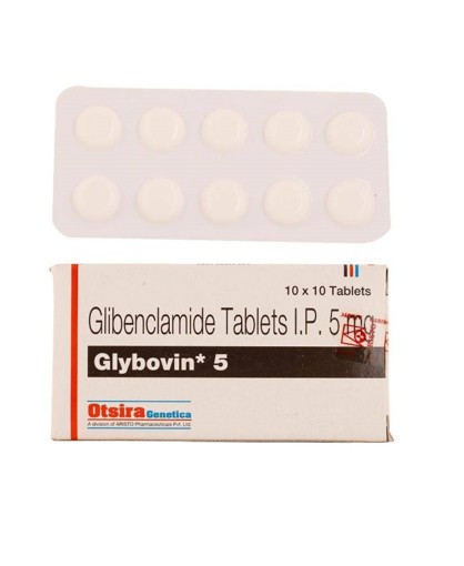 GLYBOVIN 5mg Tablet 10's
