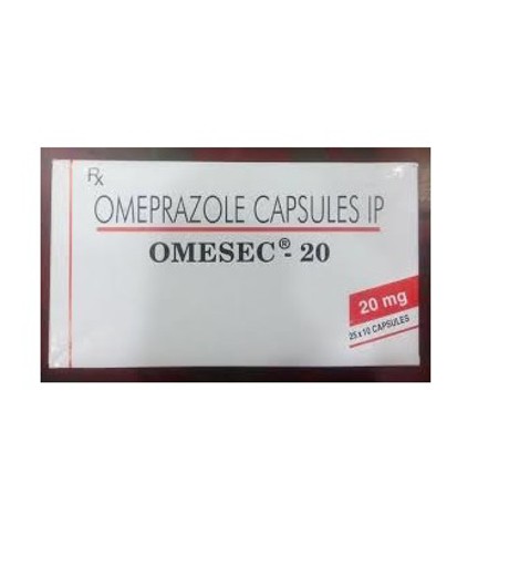 OMESEC 20mg Capsule 10's