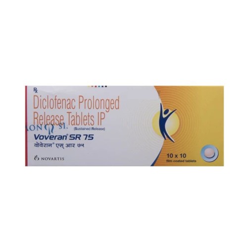 VOVERAN SR 75mg Tablet 10's