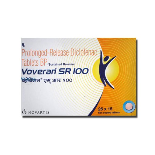 VOVERAN SR 100mg Tablet 15's