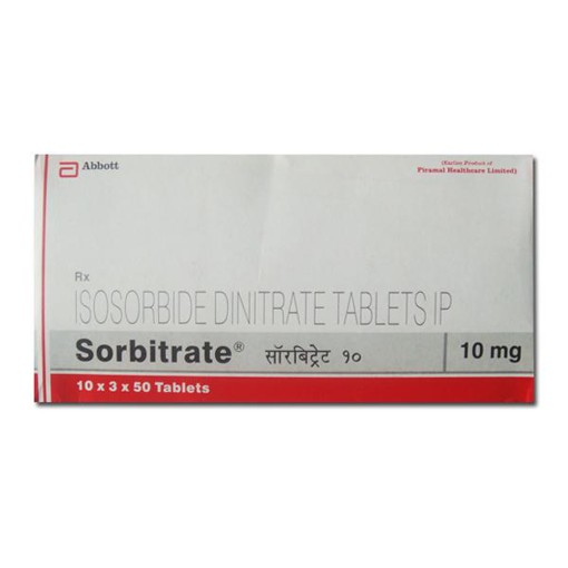 SORBITRATE 10mg Tablet 50's