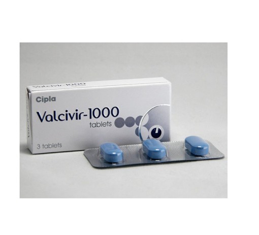 VALAVIR 1000mg Tablet 3's