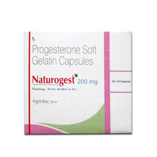 Naturogest 200mg Capsule 10'S