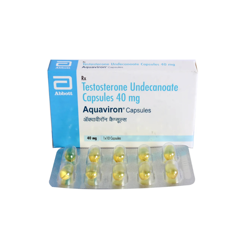 Aquaviron 40 mg capsules (Testosterone)