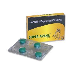 Super Avana: Avanafil + Dapoxetine(100+60)mg
