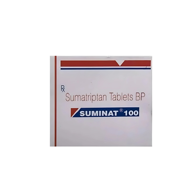 Sumatriptan 100mg (Suminat 100 Tablet)