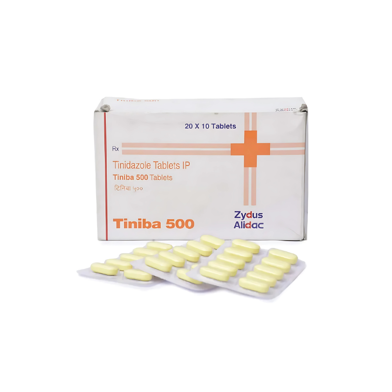 Tinidazole 500mg Tablet (Tiniba 500)