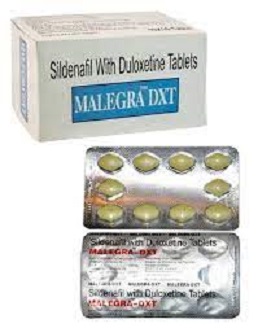 Malegra DXT (Sildenafil Citrate/Duloxetine)