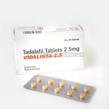 Vidalista 2.5mg (Tadalafil)