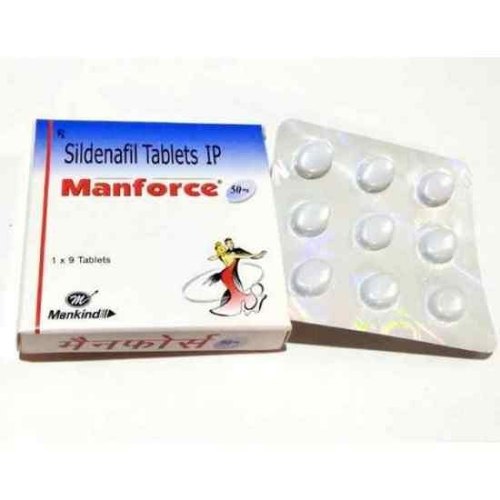 Manforce 50mg (Sildenafil Citrate)