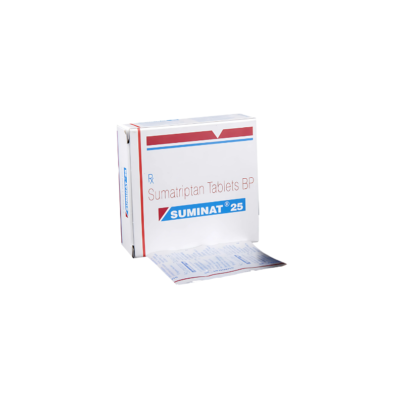 Sumatriptan 25mg (Suminat 25mg Tablet)
