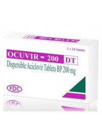 OCUVIR DT 200mg Tablet 10's