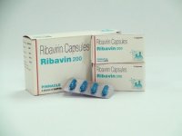 RIBAVIN 200mg Capsule 4's