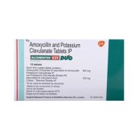 AUGMENTIN 500/125mg Tablet 6's