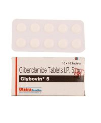 GLYBOVIN 5mg Tablet 10's