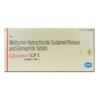 GLYCOMET GP 1mg Tablet 15's