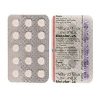 METOLAR 25mg Tablet 15's