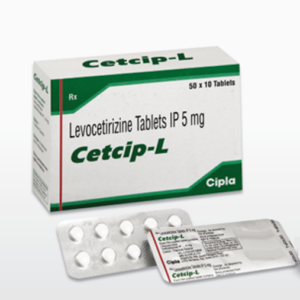 CETCIP L 5mg Tablet 10's