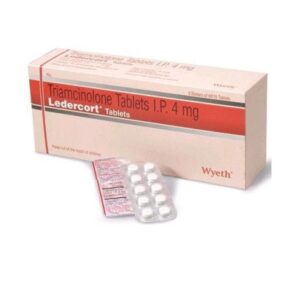 LEDERCORT 4MG TABLET 10'S